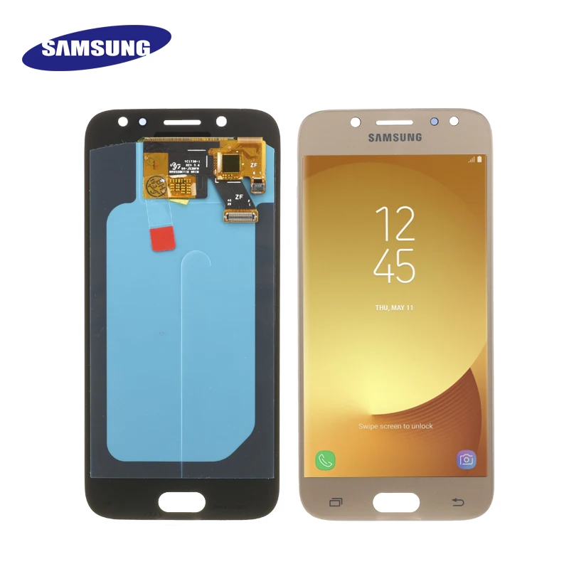 Тест 5,2 ''OLED дисплей для SAMSUNG Galaxy J5 J530 lcd для SAMSUNG J5 J530 дисплей сенсорный экран дигитайзер