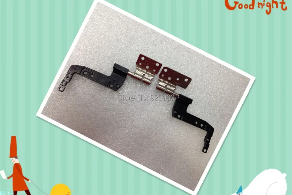 Оригинальный новый комплект петель для ЖК-экрана для Dell Latitude E5520 E5520M, левые и правые петли 3rcyy 31FVT