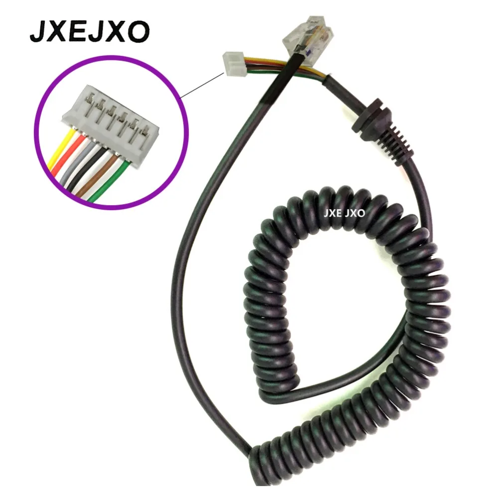 JXEJXO Aftermarket микрофонный кабель для Yaesu 8900 7800 мобильное радио UHF VHF HAM
