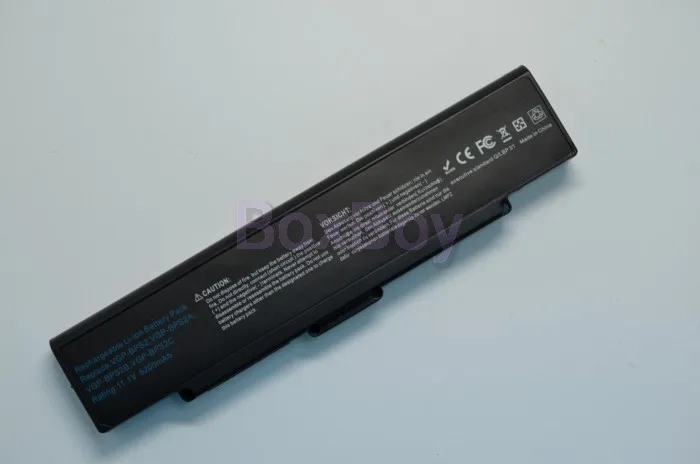 4400 мАч батарея для ноутбука SONY VAIO VGN-AR11 VGN-AR21 VGN-C51 VGN-C61 VGN-C90 VGN-CR VGN-FEVGN-FE21 VGN-FE28 VGN-FE31