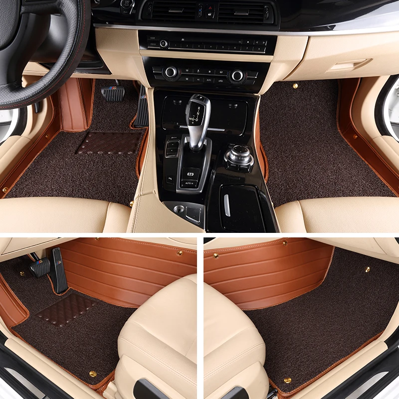 Пользовательские подходят коврики XPE кожа ковер для Volkswagen всех моделей vw passat b5 6