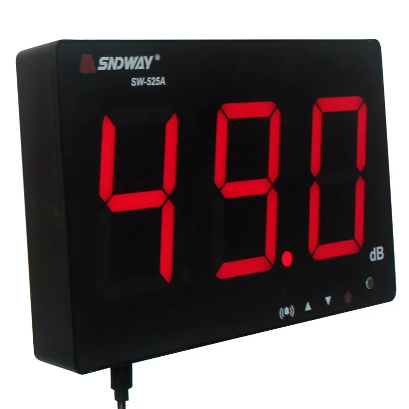 SNDWAY цифровой измеритель уровня звука 30 ~ 130db шум дБ метр измерения большой экран