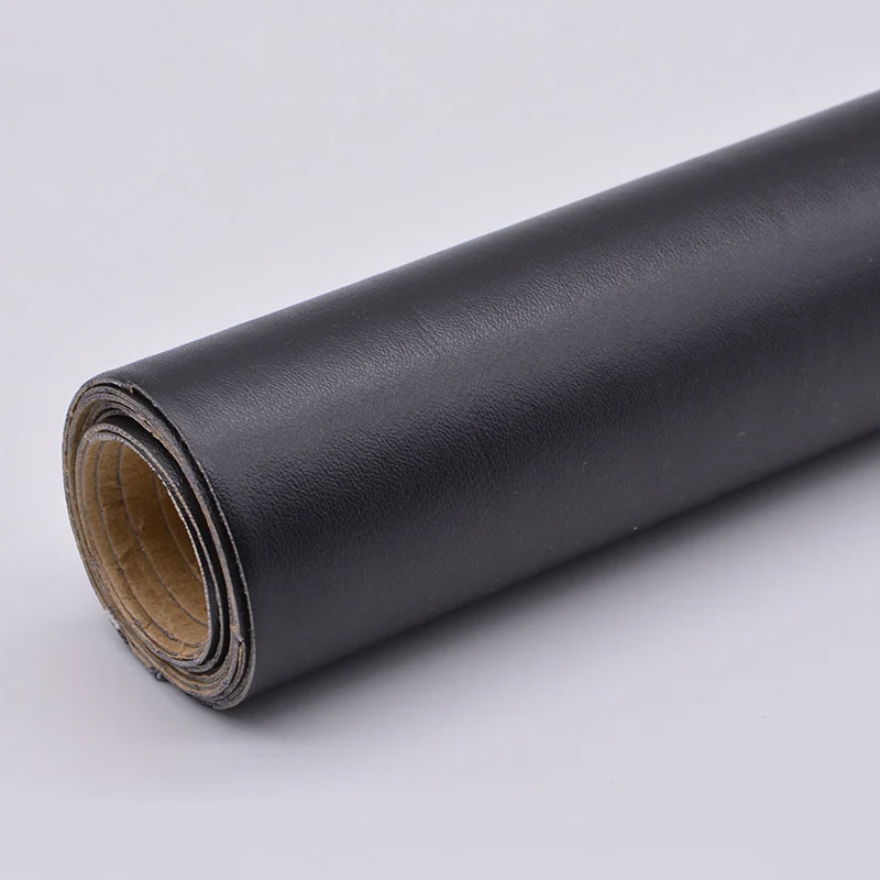 black Meetee 50x67 см самоклеящаяся искусственная кожа мягкая ткань для DIY Патч Диван деко домашний ремонт ремесло аксессуары SL205 - Цвет: black