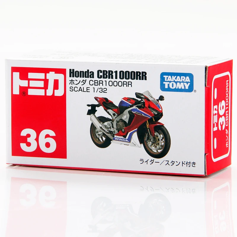 Японская модель автомобиля TOMY Domeka из сплава Мужская игрушка 36th Honda красный