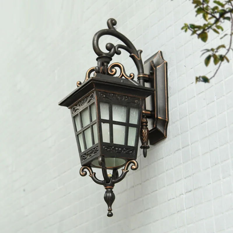 Outdoor wall lamp simple new Chinese waterproof exterior garden American aisle balcony outside wx12031509 | Лампы и освещение