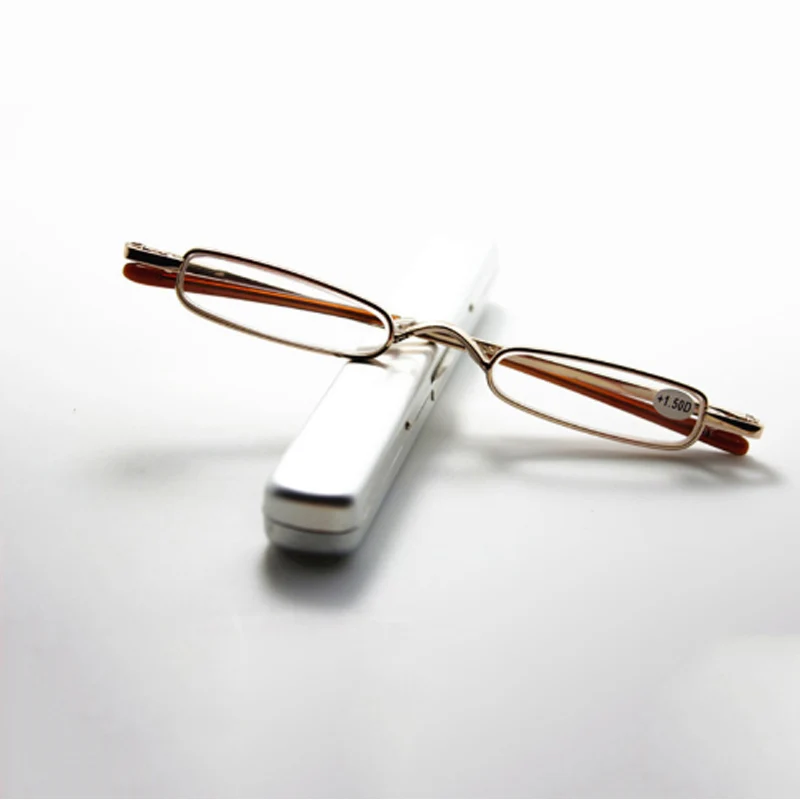 2019 элегантные модные очки для чтения металлическая оправа ультра тонкие унисекс