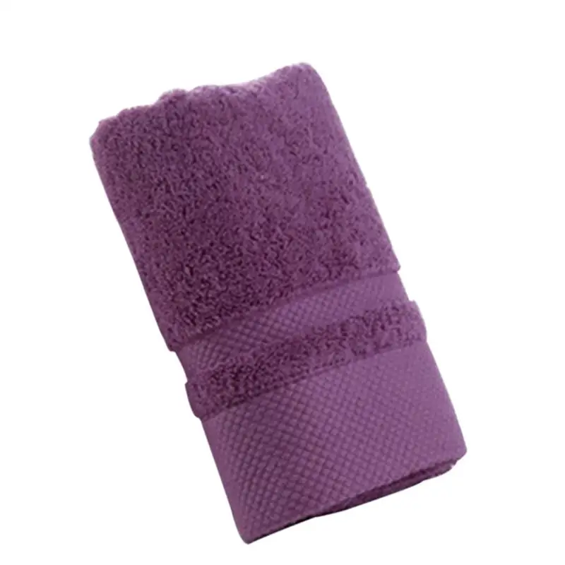 Cotton Solid Color Face Towel Bath for Adults Fast Drying Soft Water Absorption | Дом и сад