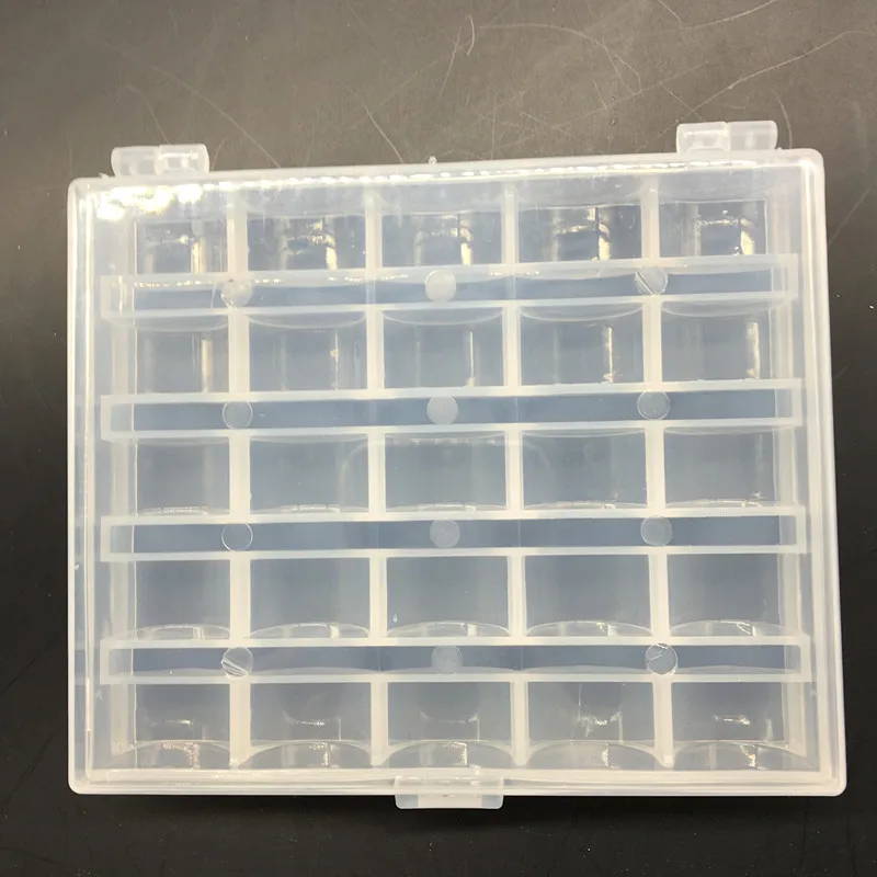 Коробка для хранения катушек с 25 ячейками катушки швейной машинки коробка из