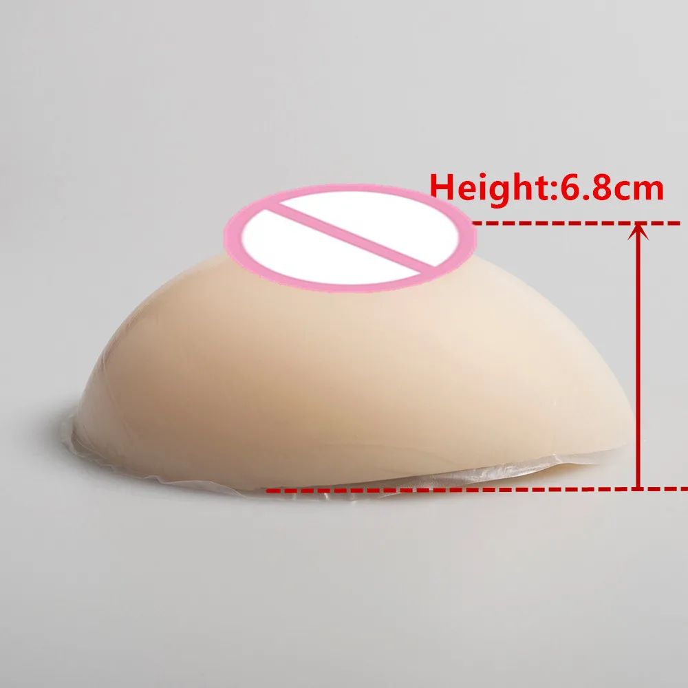 

1000g/pair Beige/White/Brown False Boobs Silicone Breast Forms Enhancer Realistic Silicone Boobs Cup 36D/38C