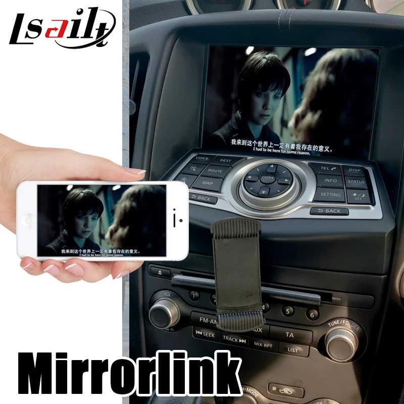 Lsailt Plug and Play Android 7,1 gps навигационная коробка мультимедийный видео интерфейс для- Nissan 370Z