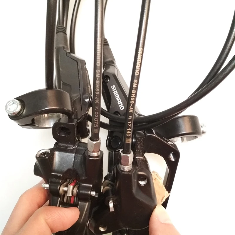 SHIMANO BR-BL-M315 M315 велосипед гидравлический дисковый тормоз Комплект спереди и сзади |