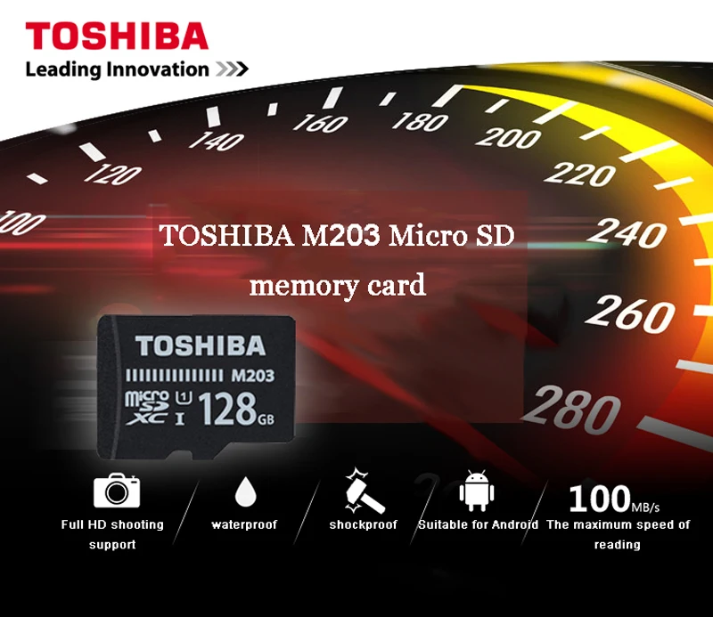 TOSHIBA флэш-карта памяти M203 100 МБ/с. Microsd карты UHS-I 128 Гб 64 ГБ Памяти SDXC 32 Гб оперативной памяти, 16 Гб встроенной памяти SDHC U1 Class10 FullHD TF карта для Android