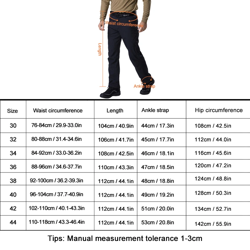 FREE SOLDIER outdoor sports camping tactical military pants scratch- resistant with multiple pockets for men | Спорт и развлечения