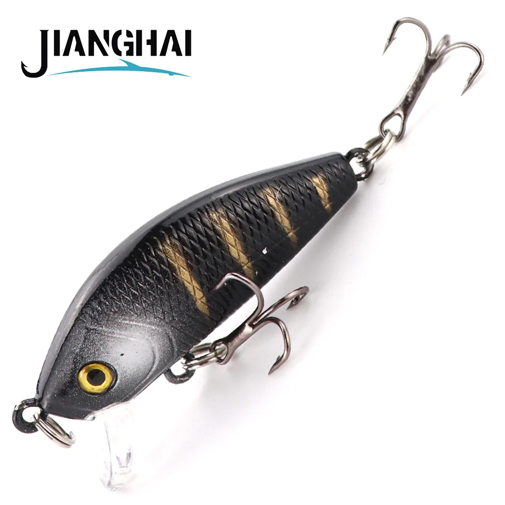 JangHai Minnow рыболовные приманки 50 мм 4 г плавающая Isca искусственная японская твердая