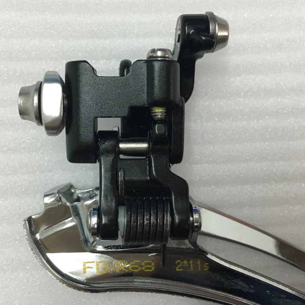 MicroSHIFT двойной пайки-на 2X11 скорость передний переключатель Carbon ARSIS Derailleur дорожный велосипед часть совместима для Shimano передний