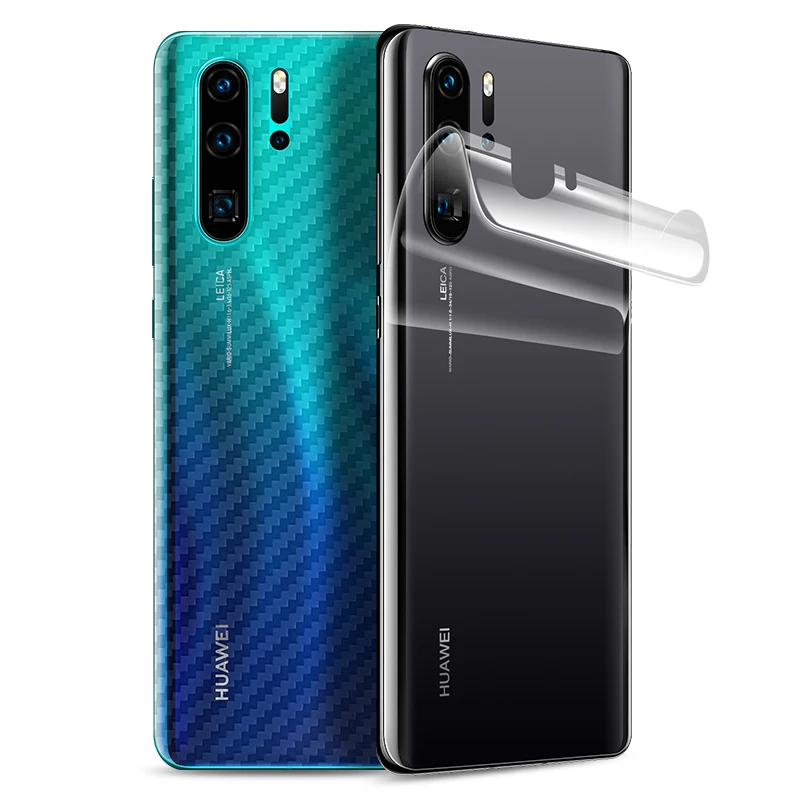 3D карбоновая пленка для телефона наклейка для HUAWEI P30 Pro P20 Lite mate 20X20 Pro HONOR 8X9 10 Lite V10