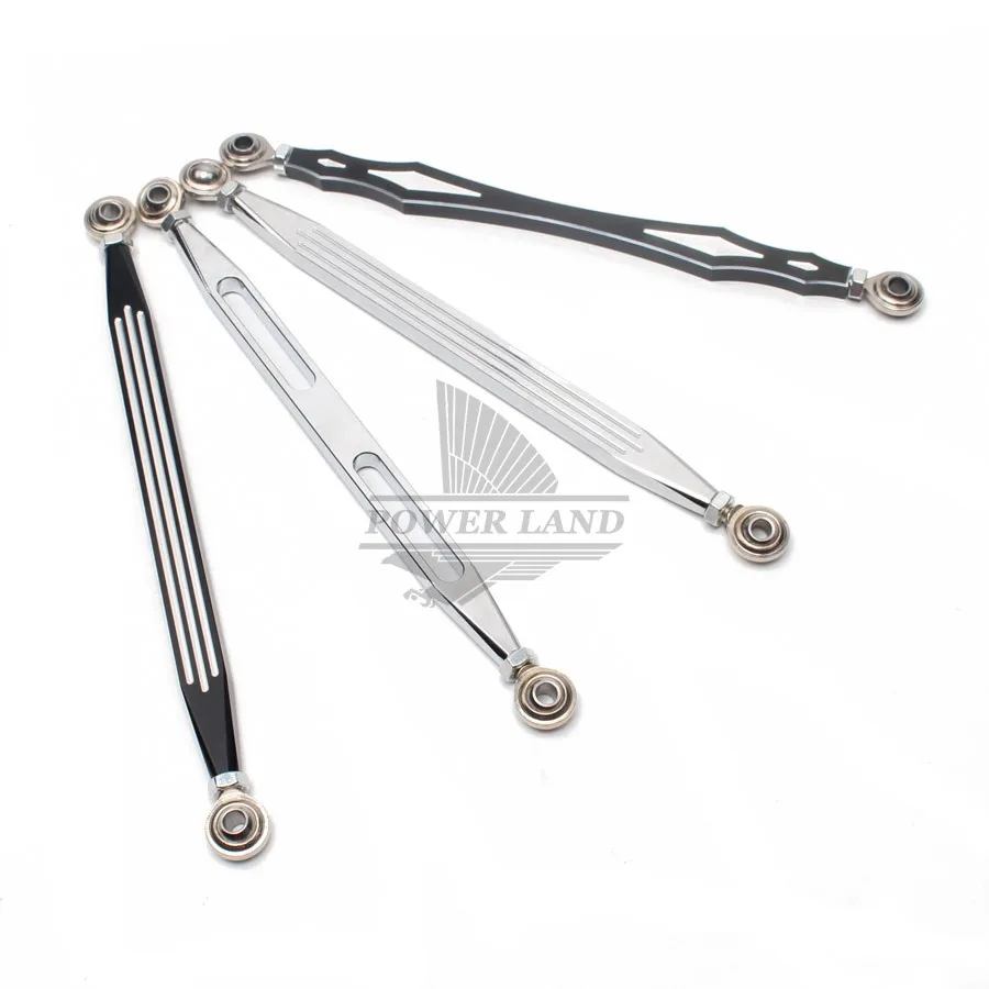 

4styles Motorcycles Gear Shift Linkage Lever Black Aluminum For 1986~14 Harley Dyna/Electra Glide/CVO/Softail/Fat Boy/Road King