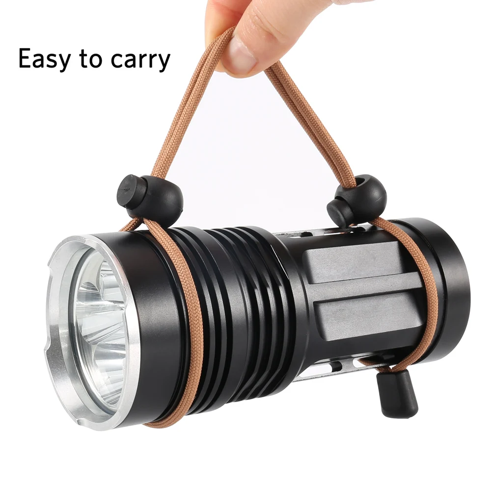 

Outdoor Hunting High Power CREE XM-L T6 Led Flashlight 18650 Aluminum Alloy Flashlight Long Shot 3-14 Lamp Light Torch Lantern