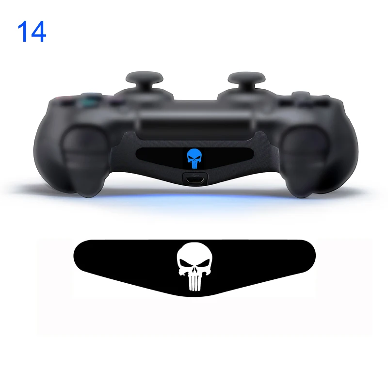 2 шт. игровой контроллер светильник Панель световая панель Наклейка для PS4 Playstation 4