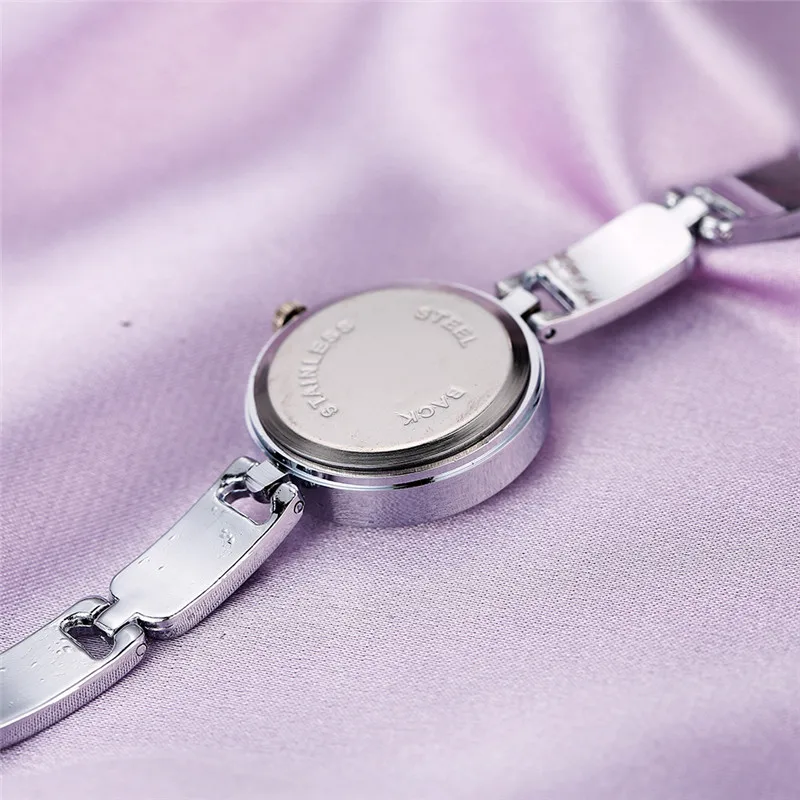 

LVPAI Brand Fashion Ladies watches Women clock watch Female Stainless Steel Rhinestone Quartz Lady WristWatch montre femme A2