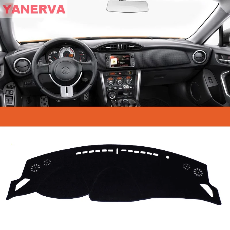 

Interior Car Dashboard Cover Light Avoid Pad Photophobism Mat Sticker For Toyota 86