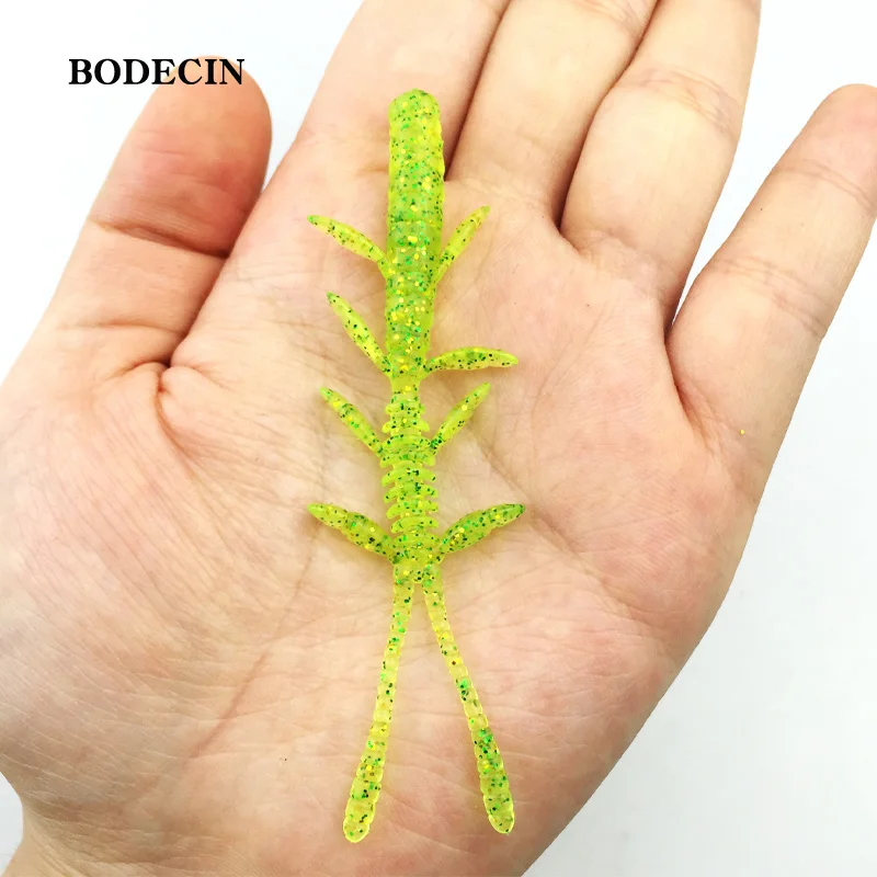 Рыболовная приманка 8 шт. мягкие силиконовые искусственные Карп-приманки 5 см 2 г