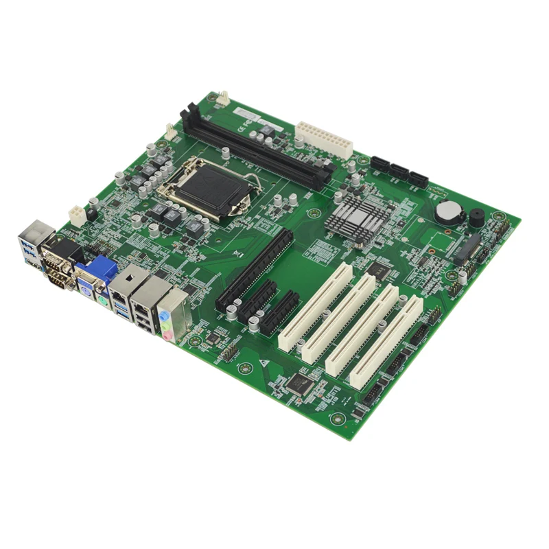 LGA1151 ATX Промышленная материнская плата ddr4 VGA HDMI DP SATA MINI PCIE PCI COM 10 * USB|Материнские