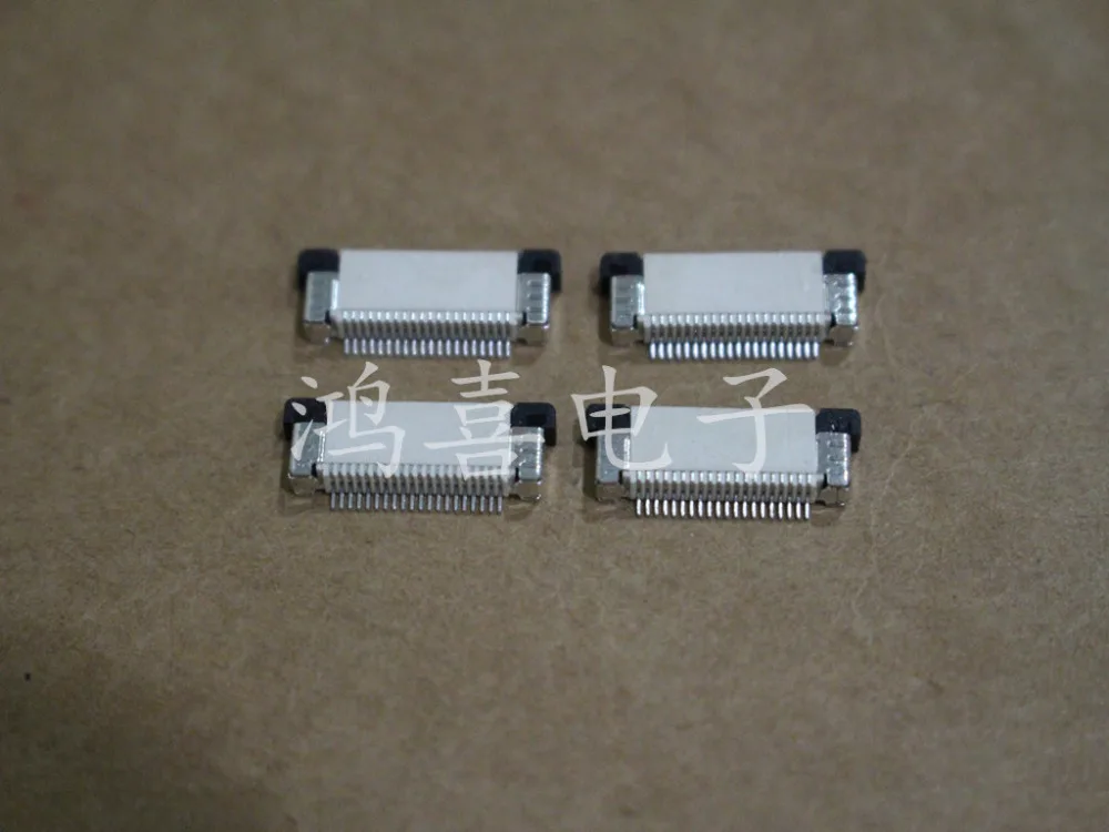 

WZSM Brand New FFC flexible flat cable connector FPC socket 0.5mm pitch 20 pin Wholesale