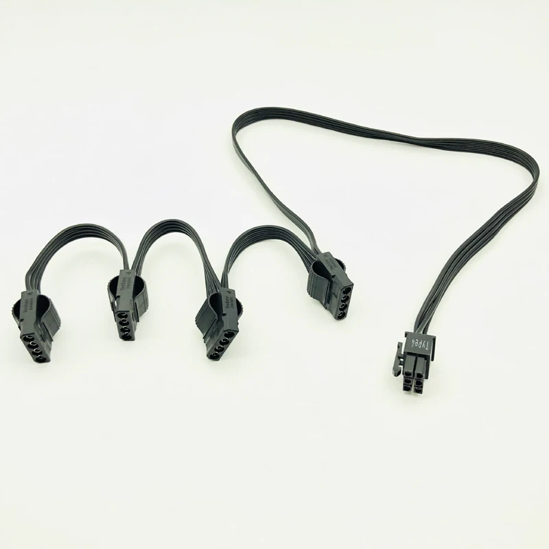 PCI-e 6Pin Male 1 to 4x Molex 4Pin усилитель порта питания для CORSAIR RMx Series RM1000x RM850x RM750X RM650x RM550x |