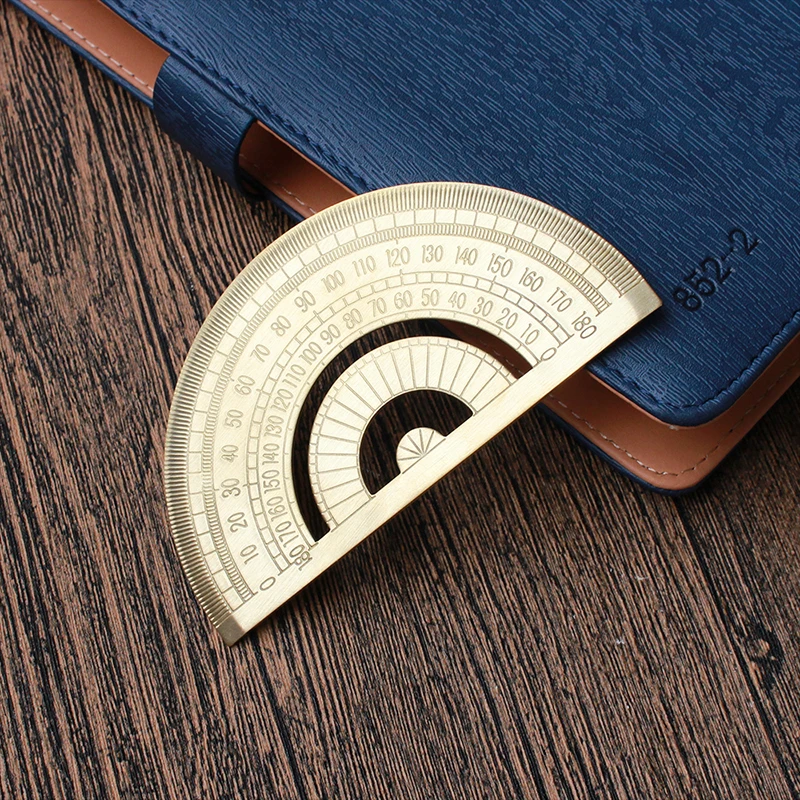 Высококачественный инструмент для измерения шитья винтажная латунная линейка