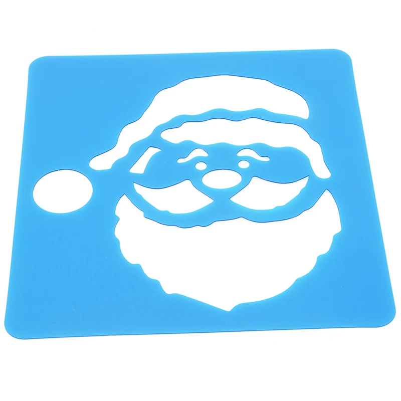 

New 6Pcs Children Cartoon Shaped Plastic Painting Template Stencils Washable Re-usable Plastic Drawing Boards for Infant Kids