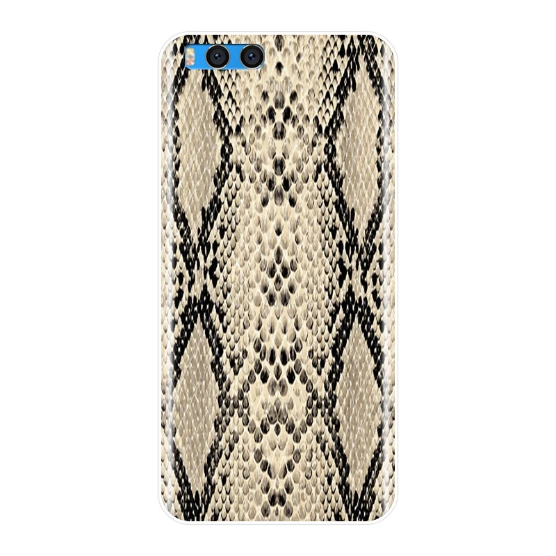 Чехол-накладка для Xiaomi Mi Max Note 1 2 3 из змеиной кожи