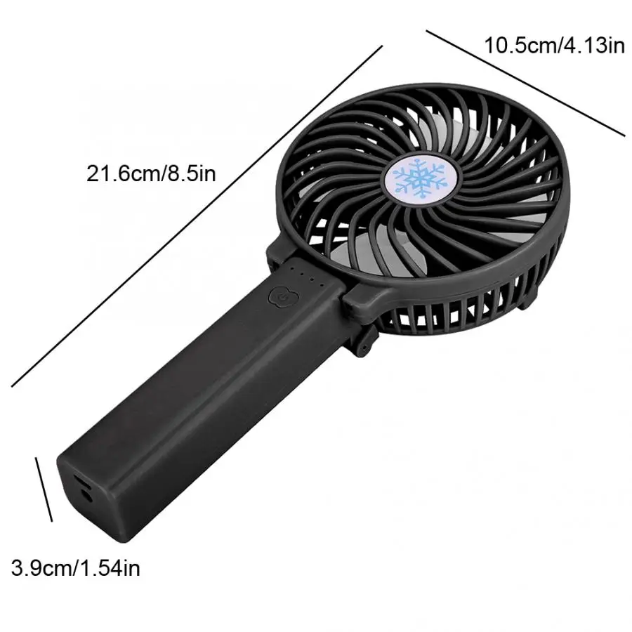 4 5 W 5V USB портативный вентилятор электронный перезаряжаемый мини складной Удобный