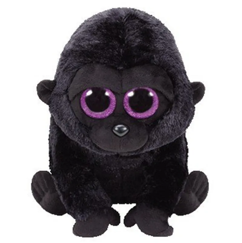 Gorilla Обезьяна плюшевая игрушка 15 см кокос Ольга Schweetheart орангутанг лепестки Рубин васаби Zuri Tamoo милые мягкие животные большие глаза - Цвет: Gorilla