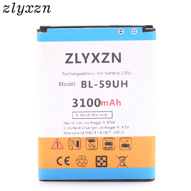 3100mAh BL-59UH Battery for LG G2 mini D620 D620R D620K D618 D315 F70 D410 L65 D285 | Мобильные телефоны и аксессуары
