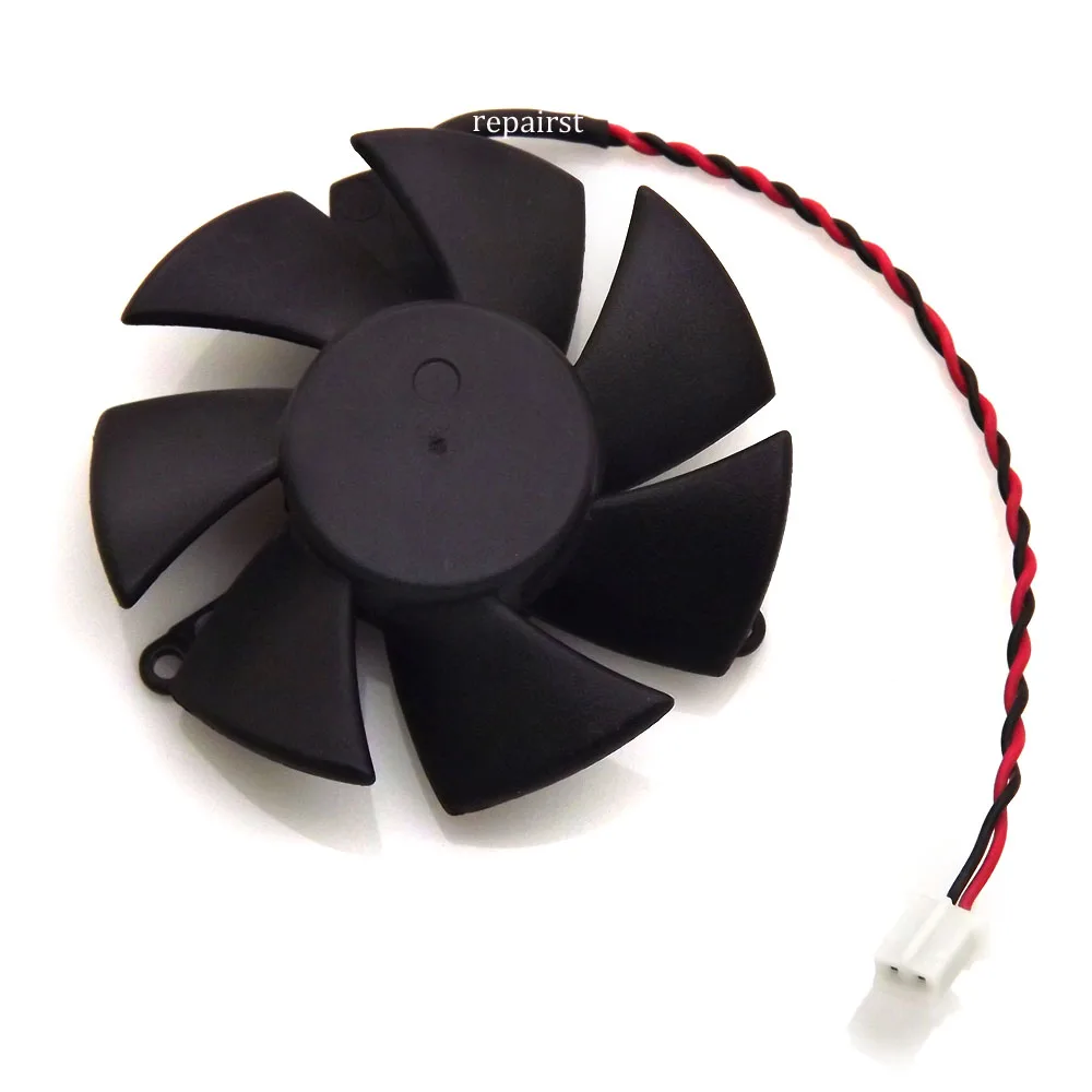 Диаметр 45 мм 0.1A 2pin N 720 GPU VGA кулер видеокарта вентилятор охлаждения для MSI N720 1gd