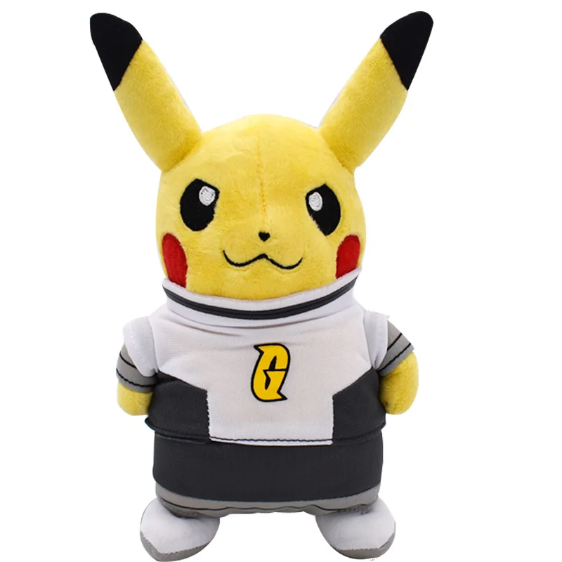 20 см Стиль 6 Аниме Пикачу Косплэй Team Rocket магмой Aqua с изображением галактики плазмы, плюшевые игрушки, мягкие плюшевые игрушки куклы