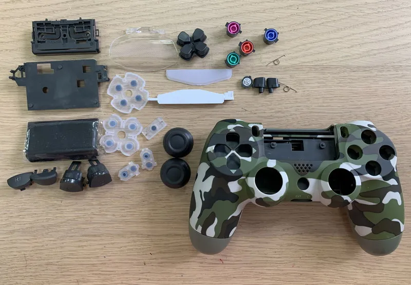 Сделано в Китае запасной чехол Корпус для ps4 slim pro 4,0 jdm-040 беспроводной контроллер touch с света