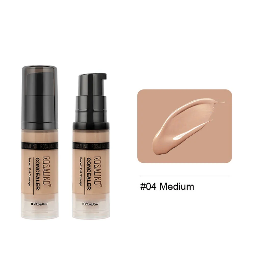 Консилер ROSALIND 6 цветов матовое жидкое лицо с контролем жирности глаза основа