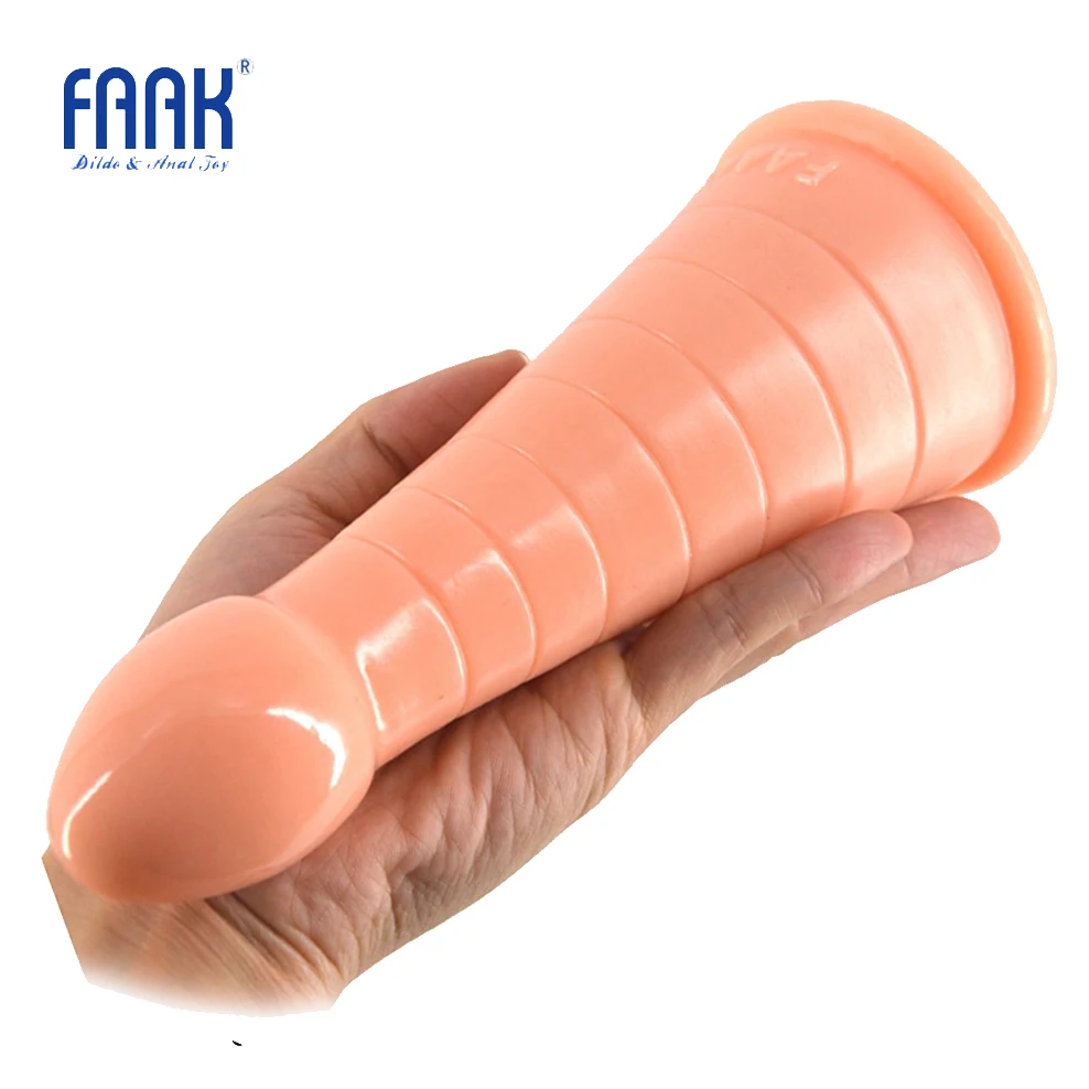 FAAK Анальная пробка Рождественская шапка в форме большой анальный фаллоимитатор