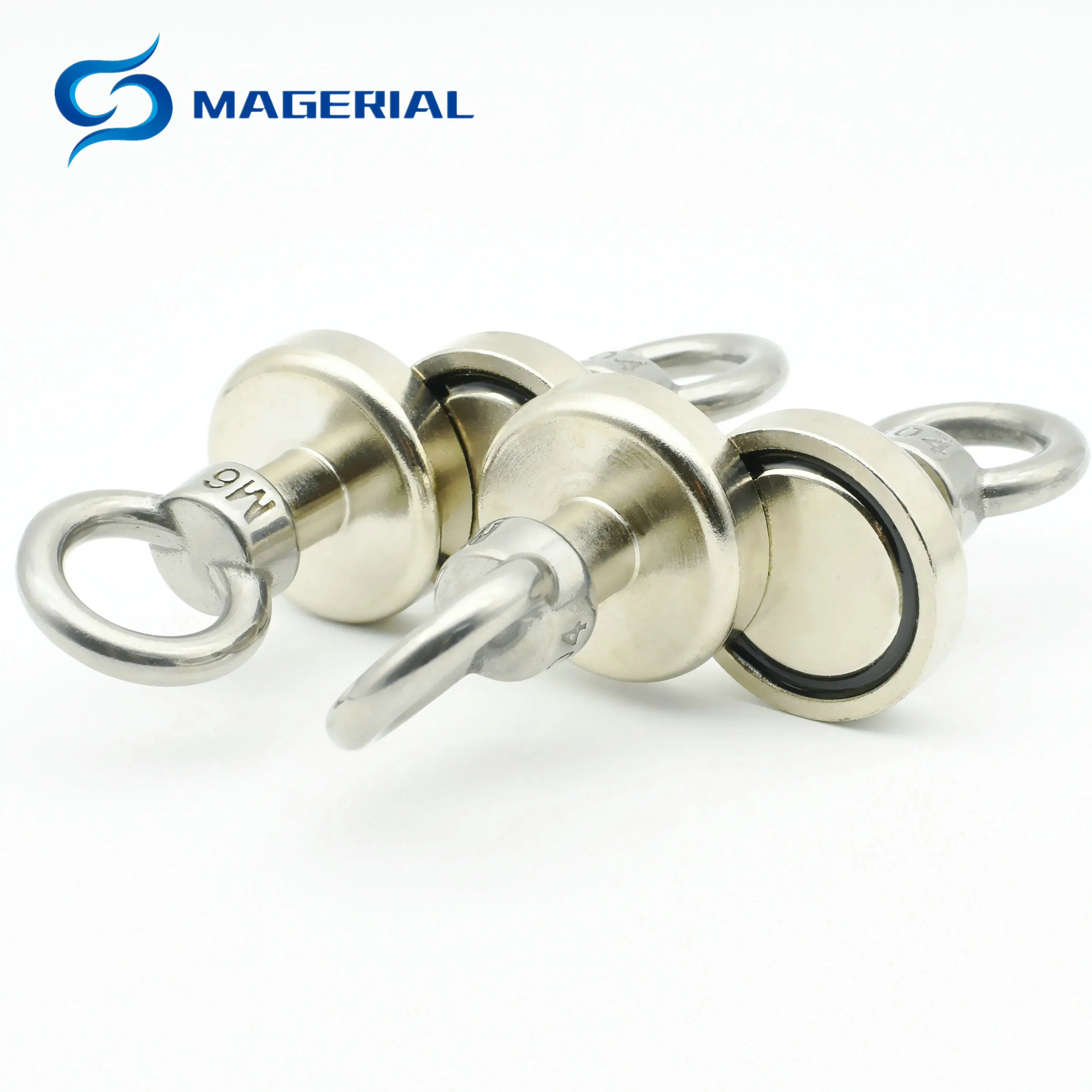 Спасательный рыболовный магнит диаметр 42 мм Магнитные Плакированные горшки и