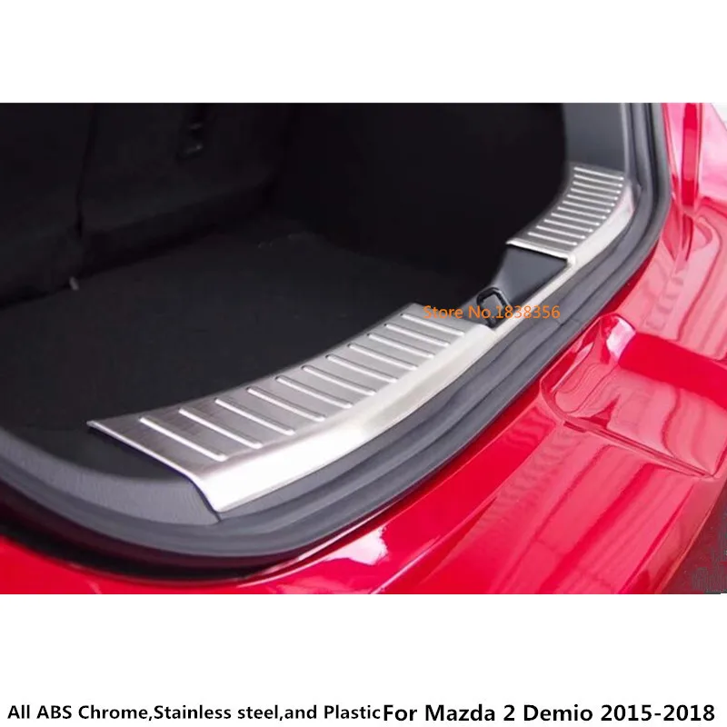 Для Mazda 2 Demio 2015 2016 2017 2018 автомобильный Стайлинг внутренняя отделка заднего