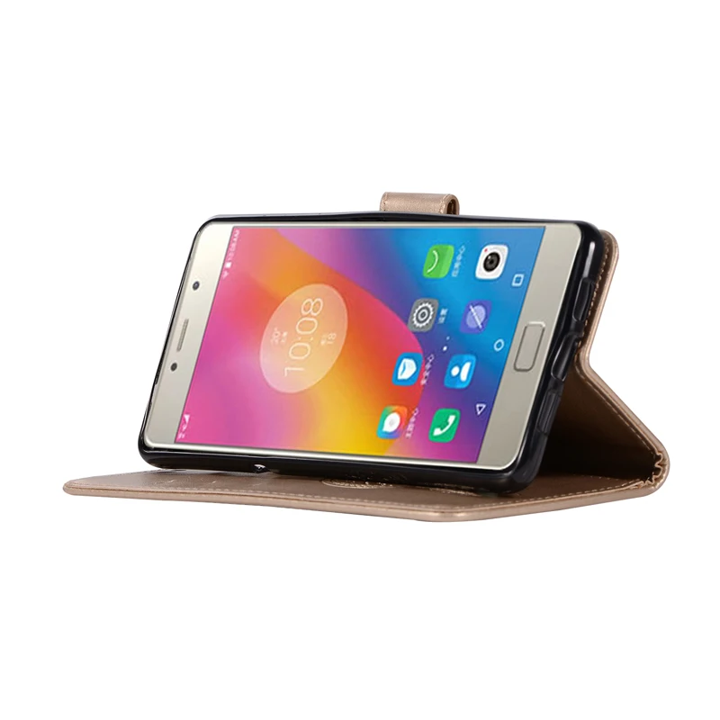 Кожаный чехол кошелек для Lenovo Vibe P2 P 2 бампер P2c72 P2a42 с отделением карт подходит