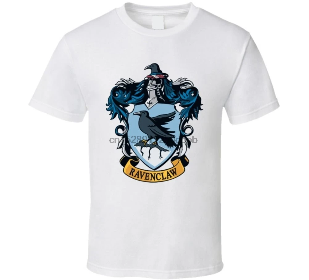 Футболка Magic Boy Ravenclaw с гребнем повседневные футболки размера плюс топы в стиле