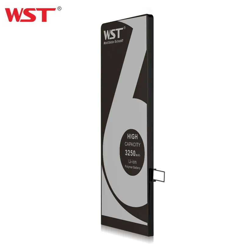 WST бренд батареи для iPhone 6 Plus Замена iPhone6 плюс 3250mAh сверхвысокой емкости 20%