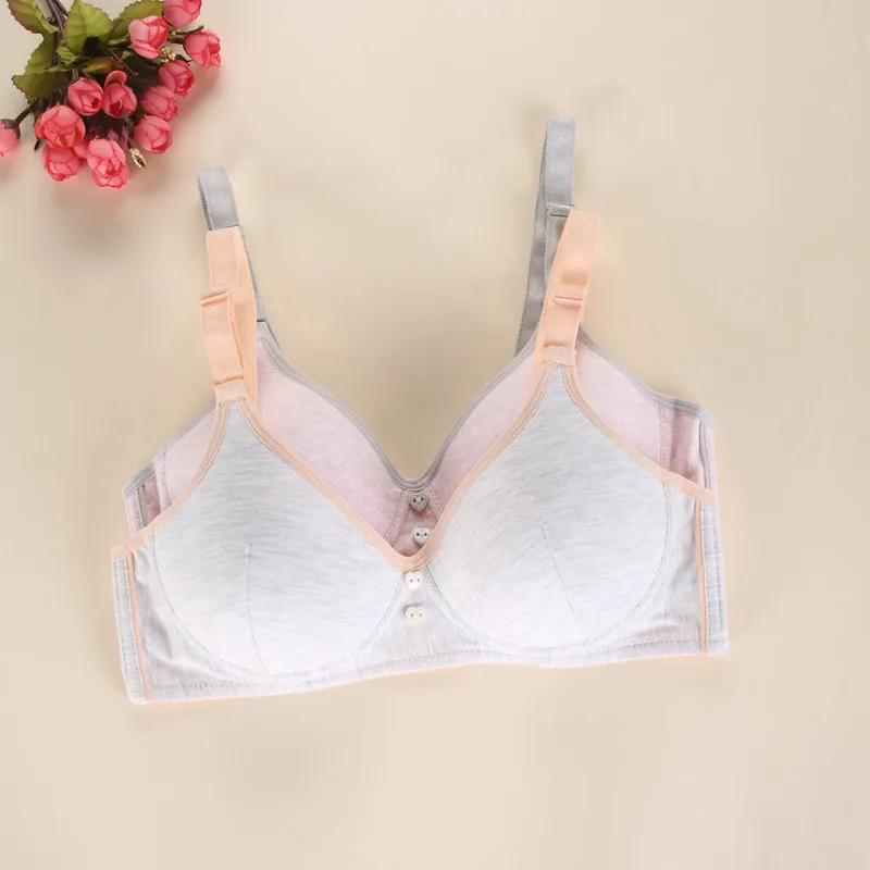 Нижнее белье для девочки до подростка молодых девушек хлопковый бюстгальтер