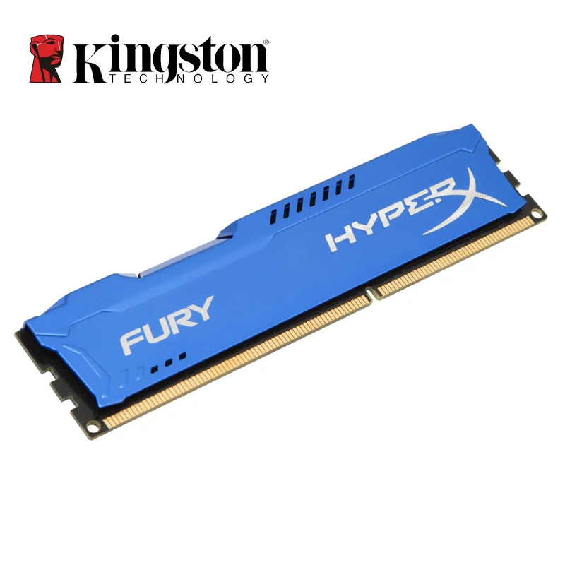 Оперативная память kingston HyperX Fury DDR3 8 ГБ 4 Гб 1866 МГц DDR 3 DIMM игровая Intel для настольных