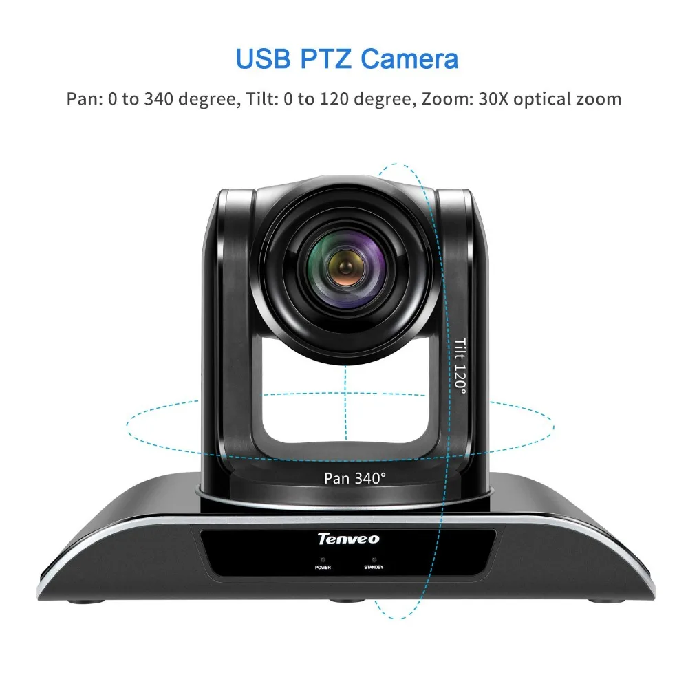Tenveo видео конференц-камера 30X Zoom Full HD 1080p HDMI USB SDI выход PTZ Конференц-камера для