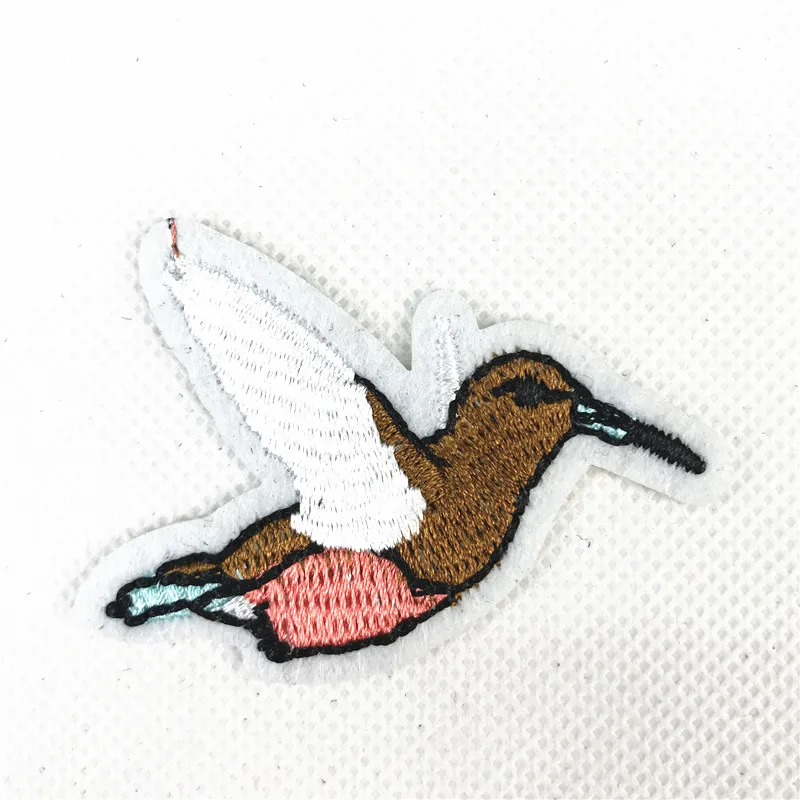 2 шт. высокое качество вышивка птиц креативные нашивки на одежде сделай сам