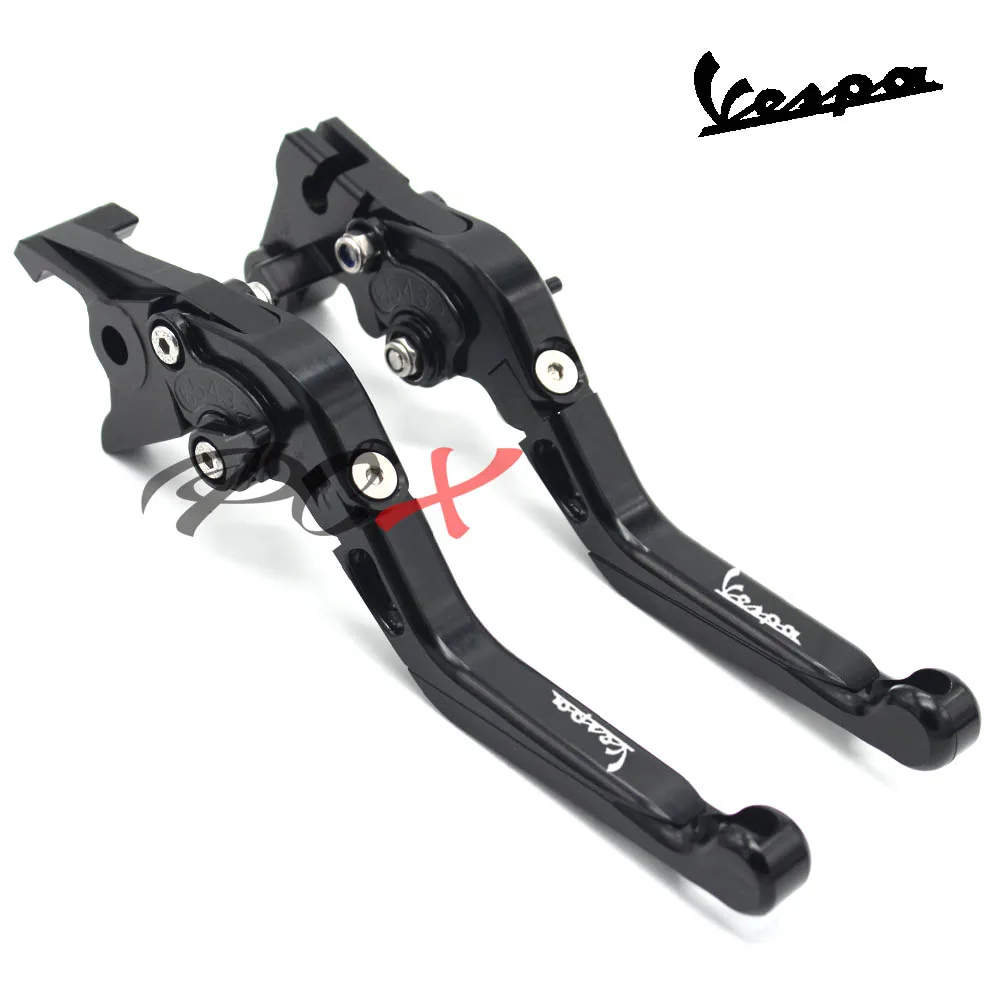 Для Vespa Granturismo 125/200 GTS 125/250 S125/150/300 супер Аксессуары для мотоциклов ЧПУ Складной Выдвижная сцепные рычаги